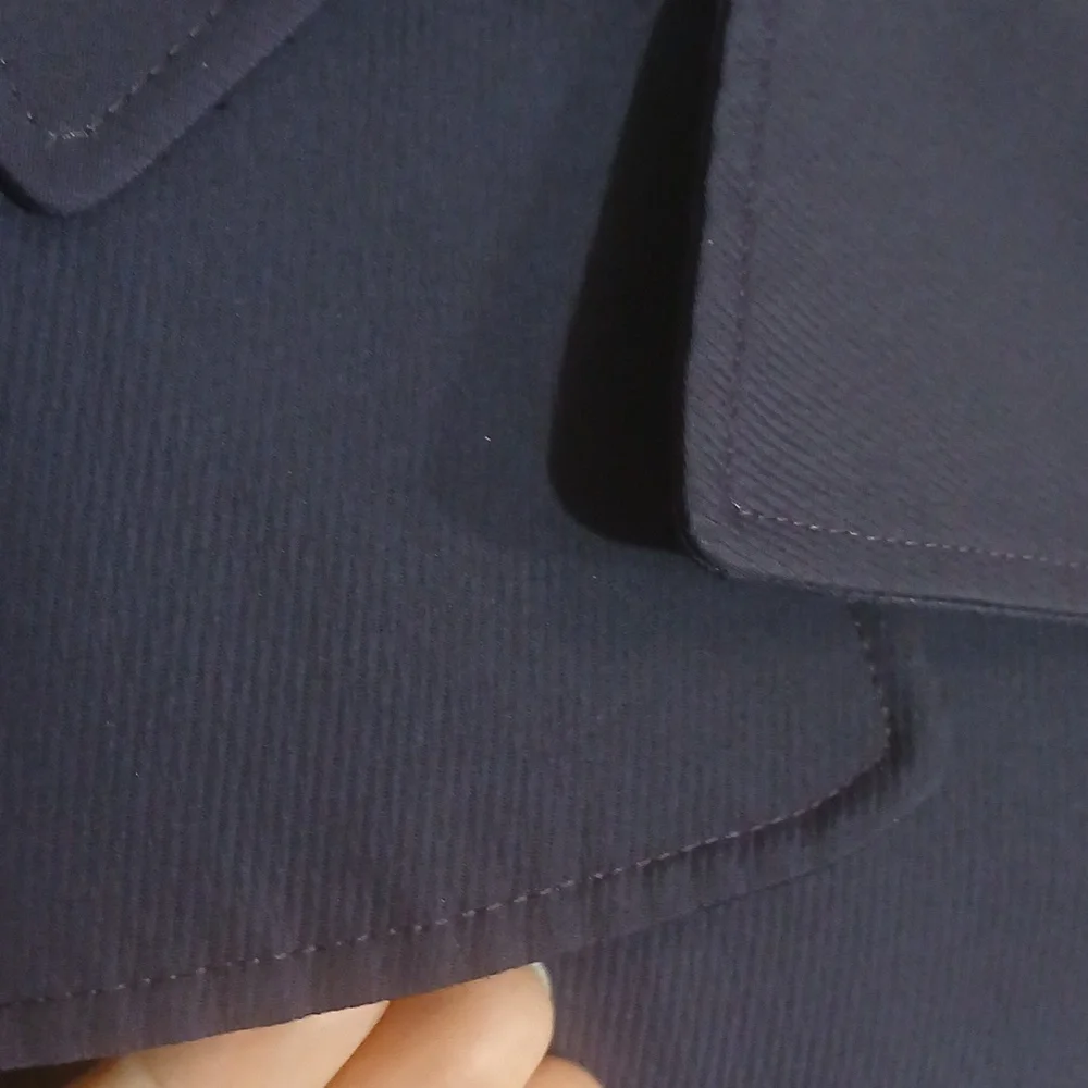 Burberry Plum Double-Breasted Trench Coat - Picture 7 of 12